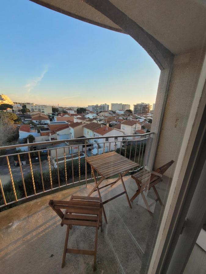 Logement Vue Sur Mer Canet-en-Roussillon Eksteriør bilde
